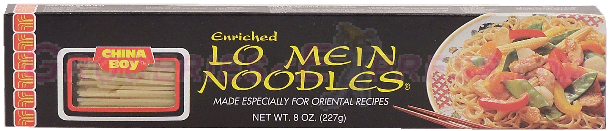 China Boy enriched lo mein noodles made especially for oriental recipes Full-Size Picture